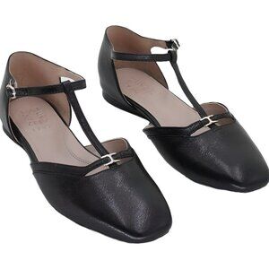 Naturalizer Caresse Mary Jane T-Strap Flats Women's US 8.5W